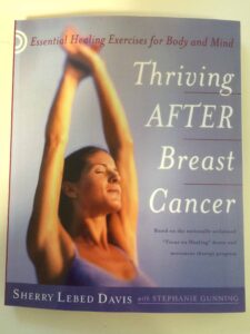Cover image of the book Thriving after breast cancer.